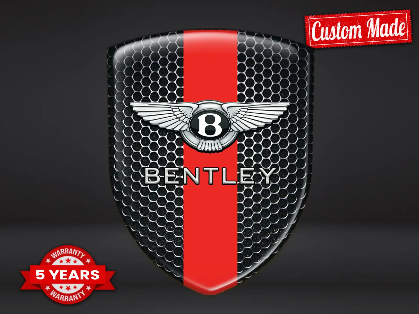 Bentley Decalcomanie Vetri Veicolo Chic Max Durevoli Pro